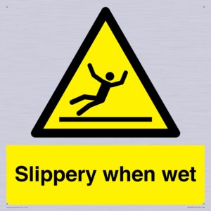 slippery when wet
